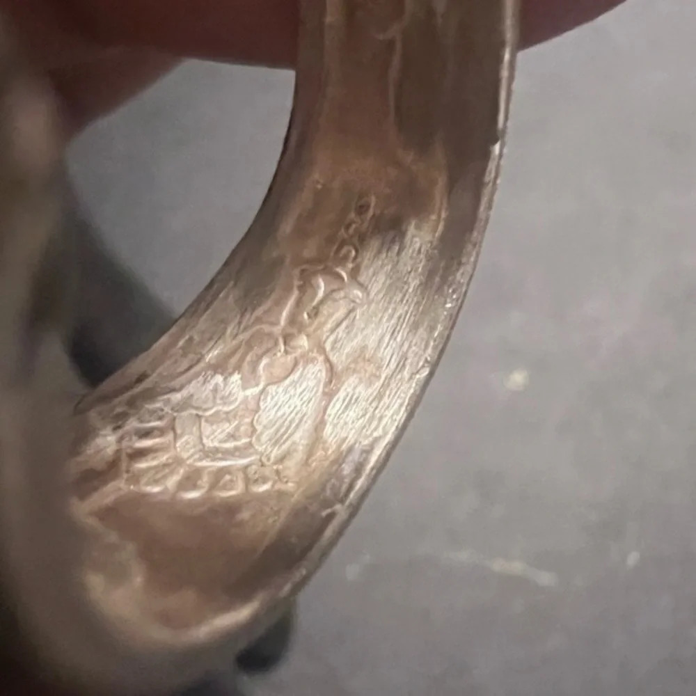 Vintage Silver Spoon Wrap Ring - Picture 13 of 13